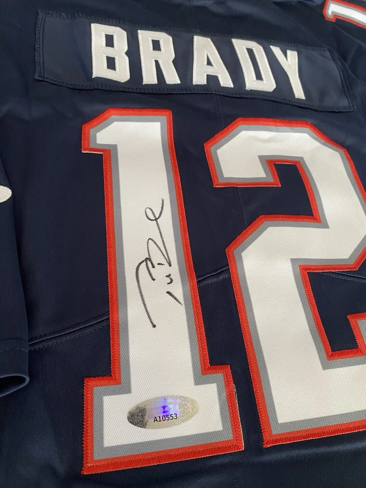 🏈🔥 Tom Brady hand signed New England Patriots Jersey, Nike on Field, COA 🔥🏈 - Bild 4 von 4
