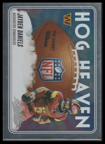 Jayden Daniels #HH-JDS 2025 Panini Absolute Hog Heaven card