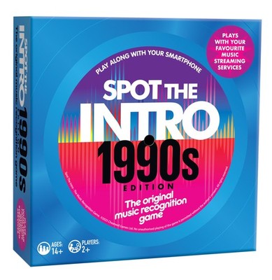 Cheatwell Games Spot the Intro - Music Recognition Quiz Game - 1990's Edition -