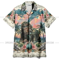 Star Wars Chewbacca Paradise Found Hawaiian Shirt Tropical Hawaiian Shirt