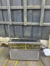 VINTAGE RETRO TRANSISTOR RADIO ITT JUNIOR FM-MF LW COLLECTORS AUDIO 1983-85 RARE