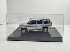 AUTOart 1:43 Mercedes-Benz G-Wagon Silver Diecast - Dealer Edition 