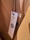 Camel long womens L double breasted coat by IO NWT Attached — photo 4