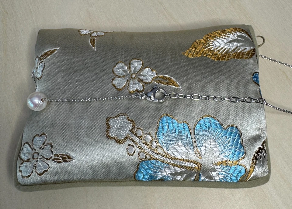 Collar Cadena Estación Perla Cultivada Blanca Honora (102) Foto 3 de 3