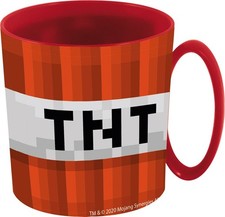 STOR Children's Microwave Mug with Mojang Minecraft Graphics 350ml