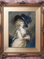 Duchess of Devonshire Handmade Fine Art Counted Cross-Stitch Pattern Needlepoint