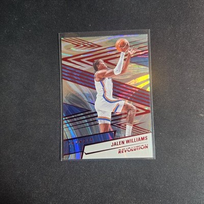 #55 2024-25 Revolution RED SWIRL Jalen Williams Oklahoma City Thunder     L50