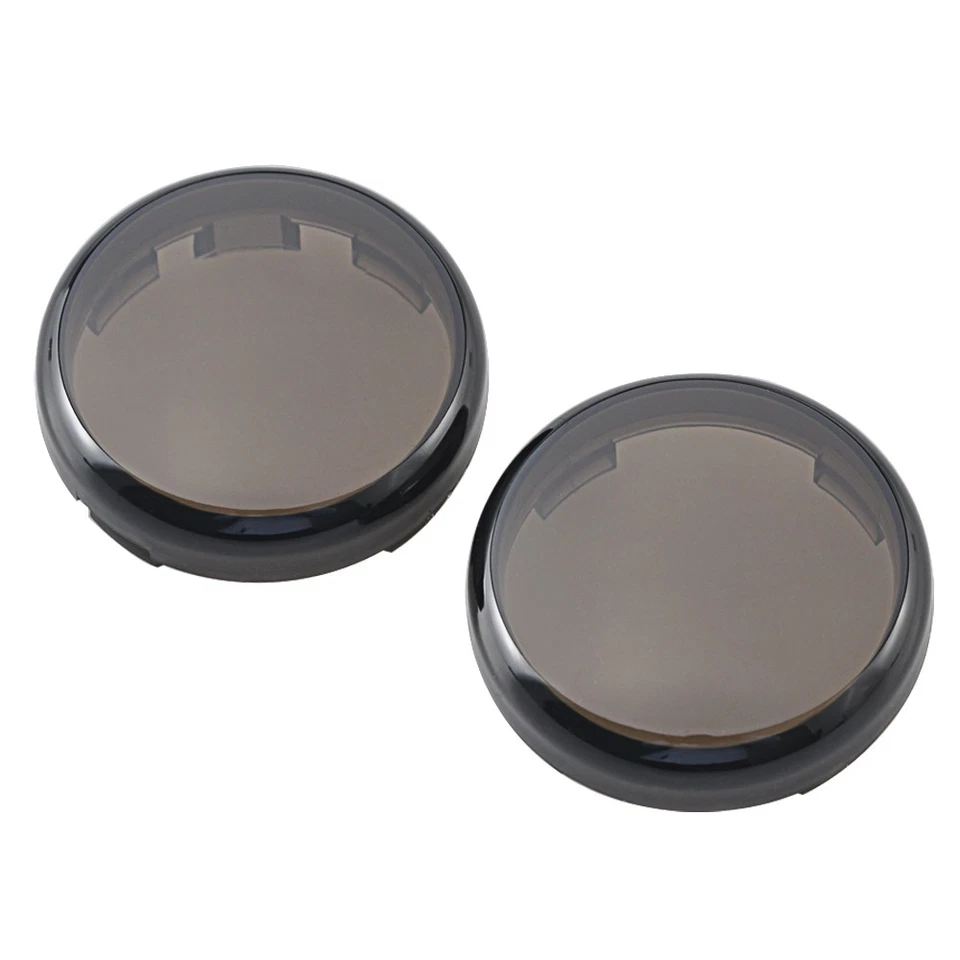 2x Luz de giro Lámpara Len Cubierta para Harley Softail 2000-15/Fatboy Lo 2010-15 Foto 4 de 4