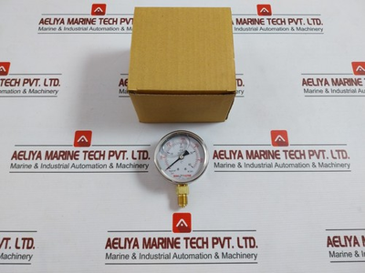 #ad MANOTHERM EN 837.1 Pressure Gauge 0 570 PSI 0 40 KG CM2 $199.99