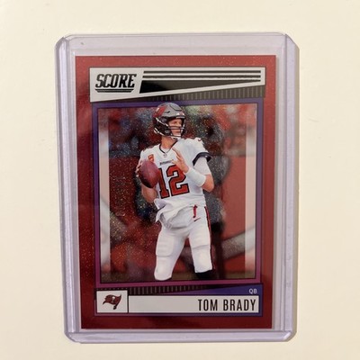 Tom Brady 2022 Score #68 Red Sparkle /499