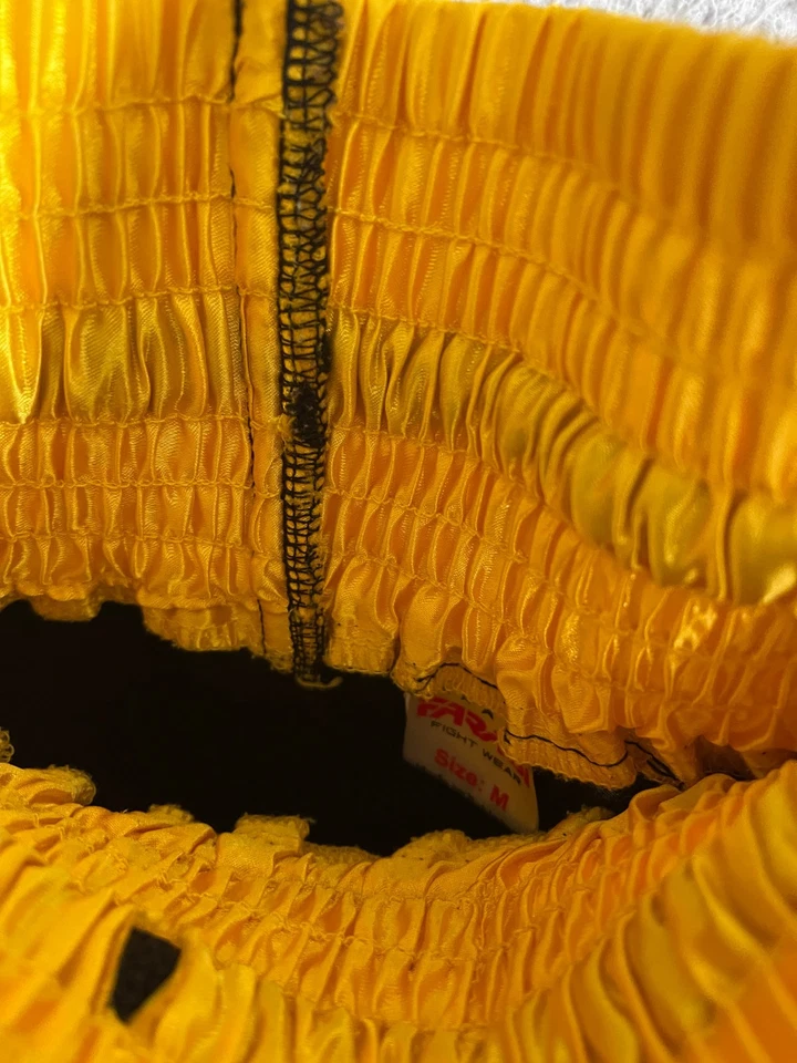 Pantalones Cortos Farabi Muay Thai Tiger Medianos Bordados MMA Kickboxing Foto 3 de 4