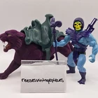 Vtg SKELETOR & PANTHOR Motu Masters Of The Universe Original He-Man Figure 6-18