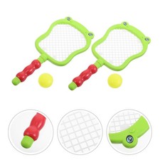  Plastic Racquet Set Toddler Tennis Racket Kids Sports Toys Indoor