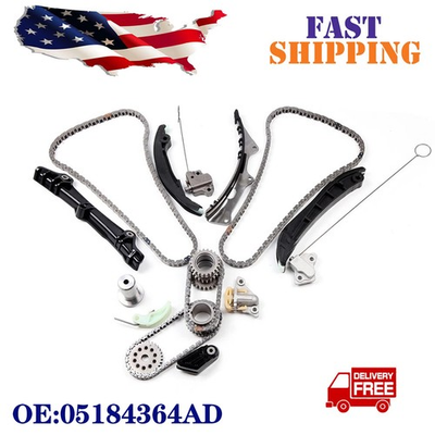 #ad Timing Chain Kit For 2016 2024 Chrysler Dodge Jeep Ram 3.6L 220cid Pentastar $125.88