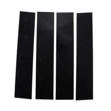 Door Pillar Window Trim Cover Front Left Right Side Car Anti Scratch Sticker