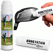 HoneyGolf HoneyStick Anti Slice Gel for Golf Clubs - Anti-Hook Spin Reducer f...