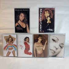 MARIAH CAREY Cassette Tape Lot x6 Music Box Self MTV Unplugged Butterfly Rainbow