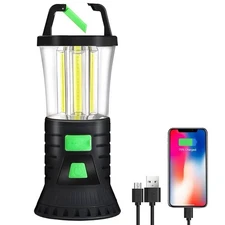 Elesall Rechargeable Camping Lantern, 2000LM LED Camping Lights with 3 Light Mod