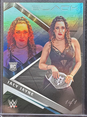 JACY JAYNE 2022 Panini Chronicles WWE Black RC Platinum 1/1
