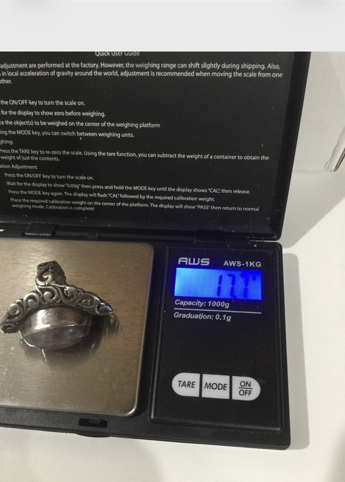 Sterling Silver Ring Intricate Scroll Taxco Mexic… - image 6