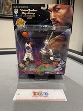 Vintage Warner Brothers Space Jam Michael Jordan @ Bugs Bunny Playmates MOC 1996