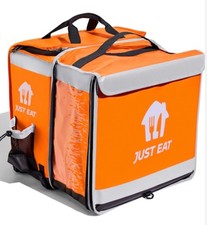 Just Eat Food Delivery Backpack,  Large Thermal  Hot bag. New In Packet With Tag