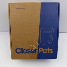 Closer Pets Cat Mate 360G Microchip Cat Flap Smart Pet Door Anthracite Grey
