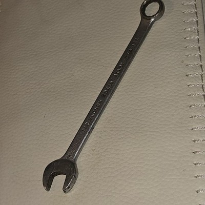 Vintage 7'' Vlchek WBE-16 1/2'' Alloy Combination Wrench Made in USA