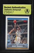 BAS 2006-07 Topps Danny Granger #143 Authentic Auto 3c7