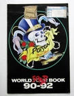 POISON Flesh & Blood World Scrap TOUR BOOK w/ TICKET STUB 90-92 Brett Michaels