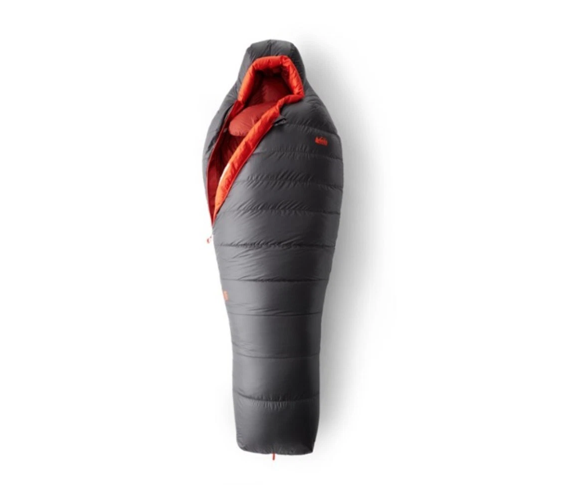 REI CO-OP MAGMA 15 DEGREE SLEEPING BAG LIGHT WEIGHT WOMENS REGULAR MUMMY BAG
Opens in a new window o