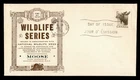 DR WHO 1952 CANADA FDC WILDLIFE MOOSE JCR CACHET R49824