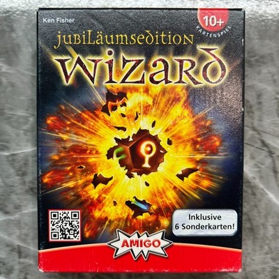 Amigo Wizard 20 Jahre Jubiläumsedition inkl 6 Sonderkarten Kartenspiele Komplett