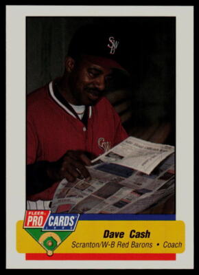 1994 Fleer ProCards Dave Cash Scranton/Wilkes-Barre Red Barons