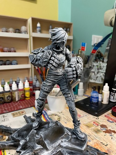 Vi Arcane Statua 25cm. Action Figure altamente dettagliata. League of Legends - Foto 2 di 6