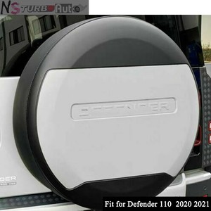 Plastic Fuji White Spare Tyre Tire Cover Fits For Land Rover Defender