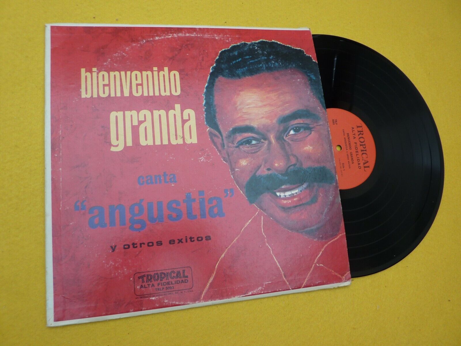 Angustia Y Otros Exitos - Bienvenido Granda