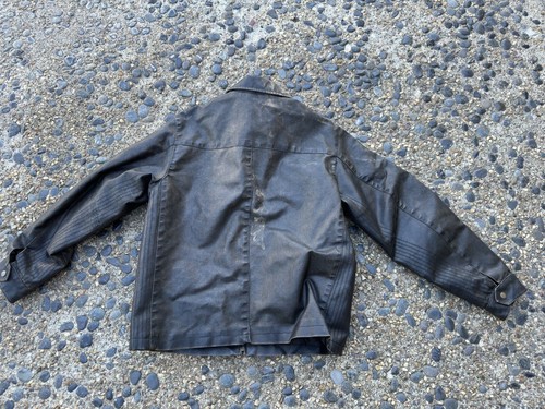 New York Classics Light Brown Faux Leather Jacket Coat Mens Large Biker Style - Picture 2 of 18