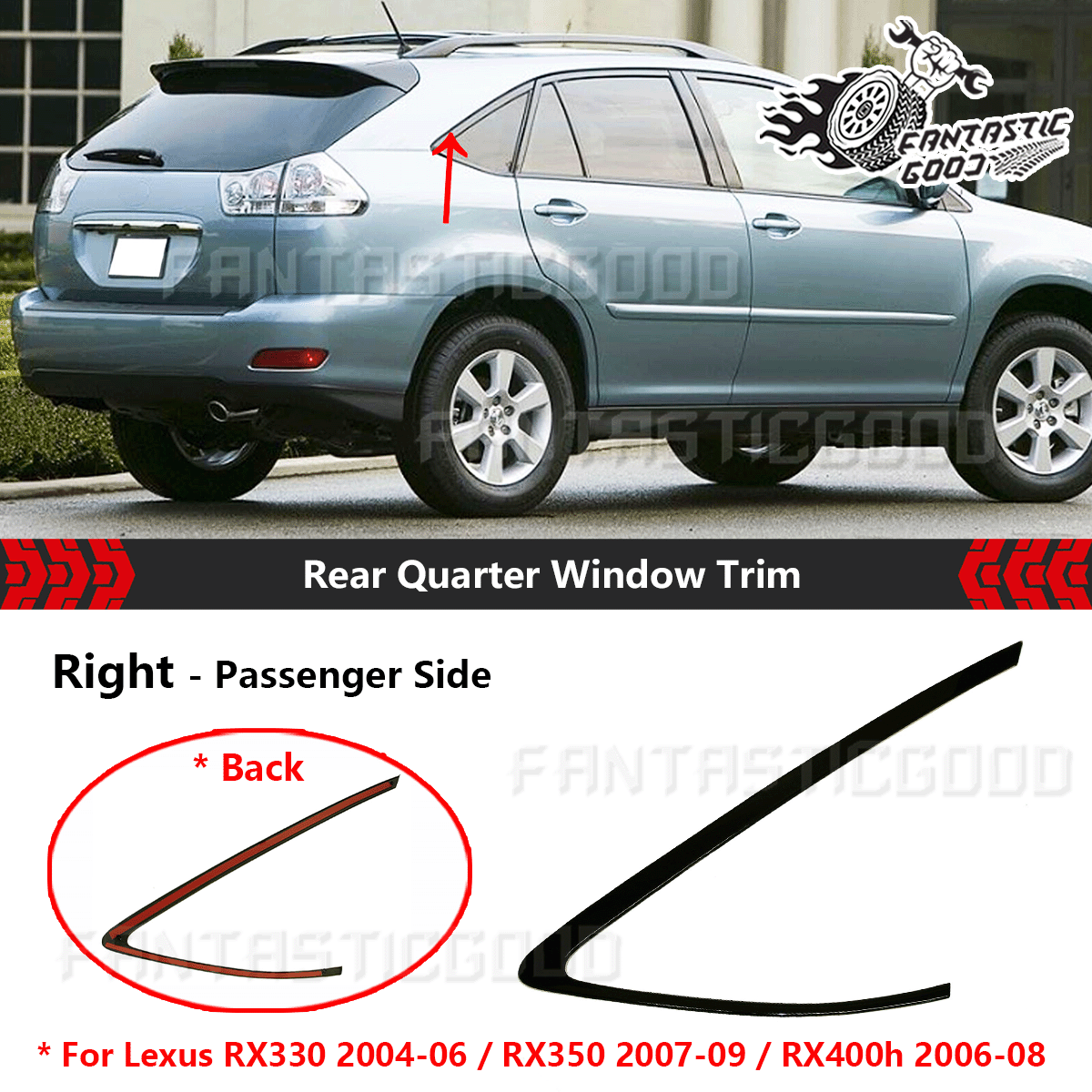 Verwarmde Spiegel Glas Voor Lexus RX300 RX350 RX400 RX400H
