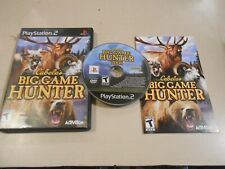 Cabela's Big Game Hunter 2008 PlayStation 2/PS2 Hunting Game COMPLETE w/ Manual