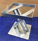 Square 8 x 8 x 9''h Steel Display Stand pedestal photo prop cake