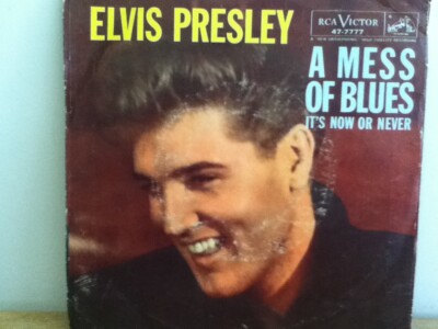 Elvis Presley It's Now or Never UK(英)盤LP Elvis Presley – It's Now Or Never – Vinyl (7