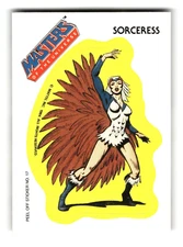1994 Topps MOTU Masters of the Universe Sticker Trading Cards #17 Sorceress