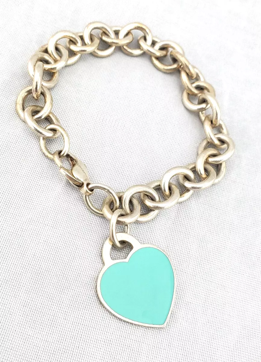 Tiffany & Co Silver Blue Enamel Gift Box Bracelet Bangle Charm Clasp Gift  Pouch Anniversary Birthday Unique Gift Present - Etsy