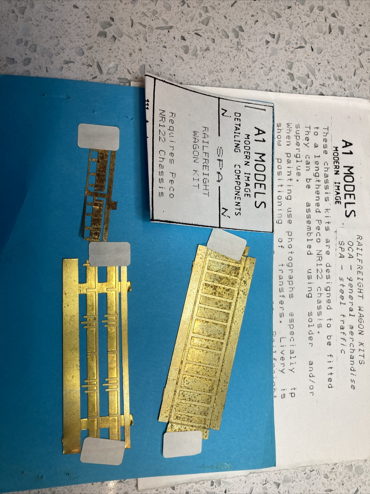 N Gauge Brass Etched Wagon Kits eBay