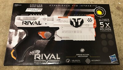 Nerf Rival Phantom Corps Kronos XVIII-500. White. NEW. SEALED