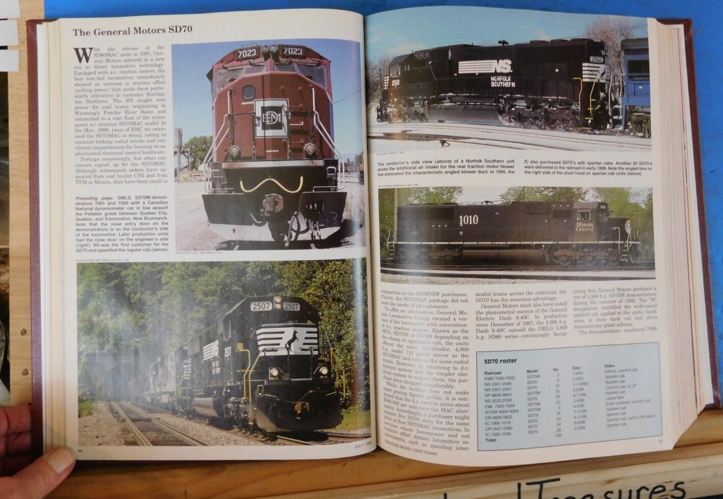 Railroad Model Craftsman Magazine Bound Volume 68 June 1999 - May 2000 - Picture 6 of 9