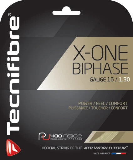 Tecnifibre X-One Biphase Set 12,4mt + OMAGGIO Set Test Smn-String Pro