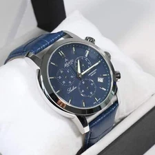 Atlantic Sealine Stainless Steel Blue Dial Men's Chronograph Watch 62450.41.51