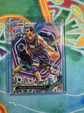 Peja Stojakovic 2024 Topps Cosmic Chrome Nucleus Refractor Kings NBA 